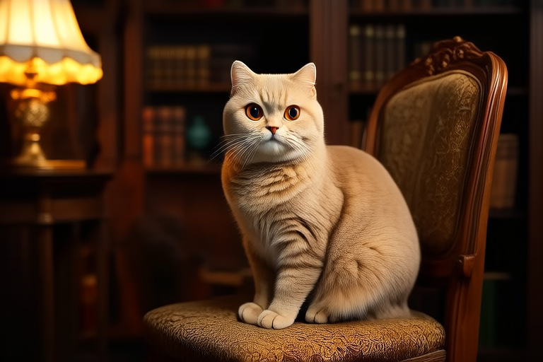 From Royalty to Companion: Life with a Golden British Shorthair
