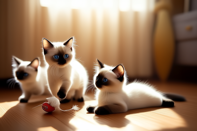Siamese Kittens: A Journey from Playful Pups to Graceful Adults