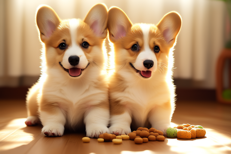 Adorable Corgis and Their Unstoppable Love for Snacks