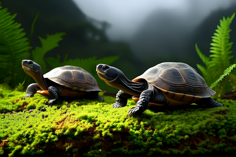 Adorable Three-Striped Box Turtles: The Perfect Low-Maintenance Pet