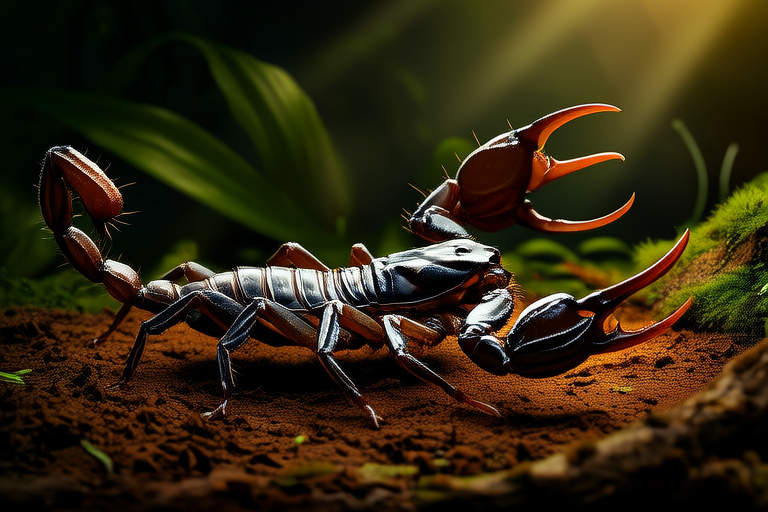 Adventures with Heterometrus Spinifer: A Journey into the Heart of the Jungle