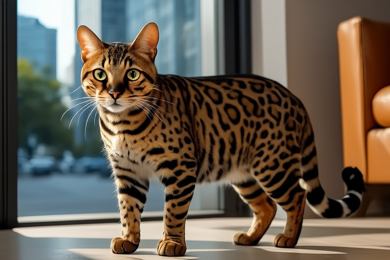 Bengal Cats: The Wild at Heart Companion for Urban Living