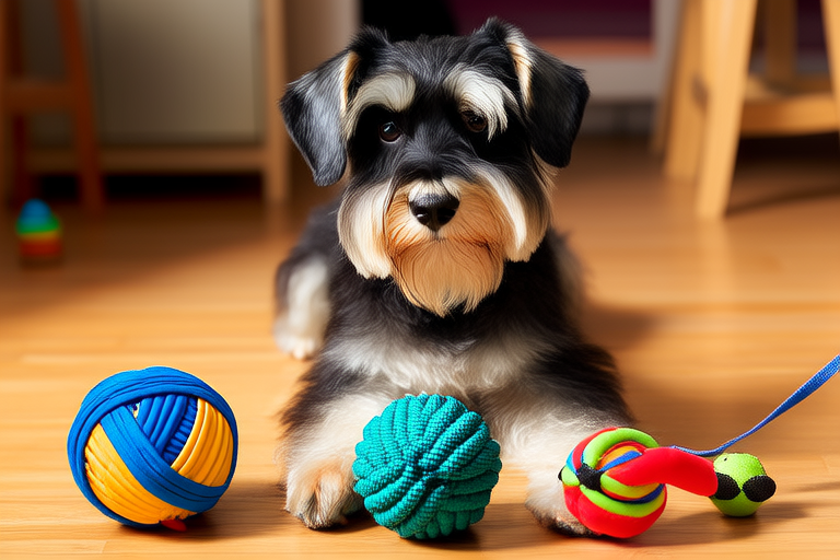 Creative DIY Toys for Keeping Your Schnauzer Busy and Happy