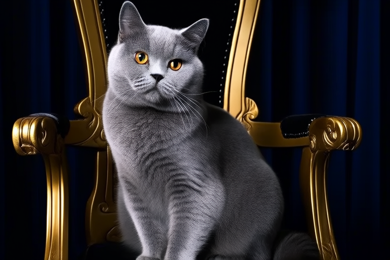 From Royalty to Companion: The Journey of the British Shorthair Silver