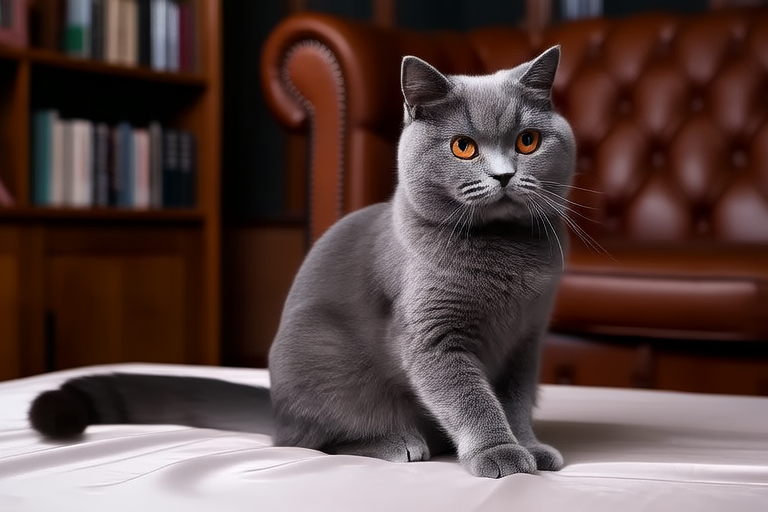 Silver Charm: Discover the Grace and Calm of British Shorthair Cats