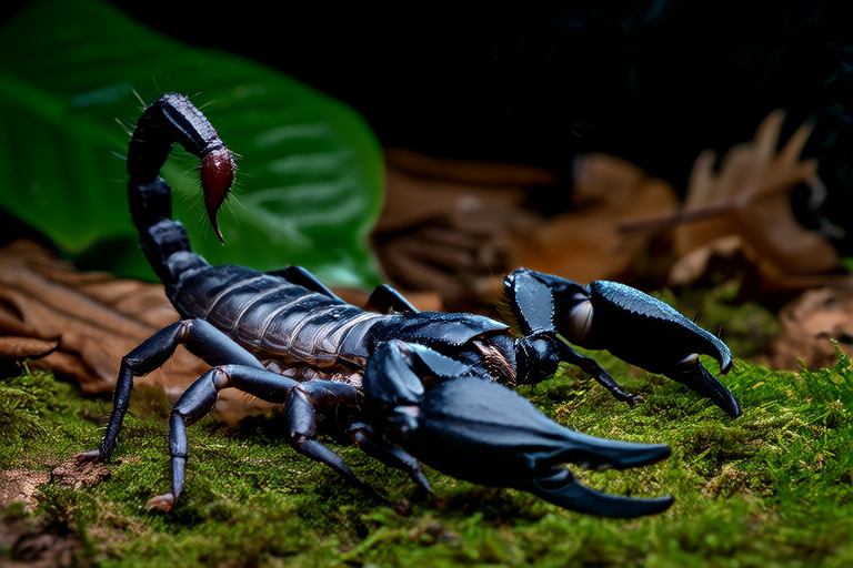 Adventures with the Heterometrus Spinifer: A Close Encounter with Nature’s Nighttime Wonders