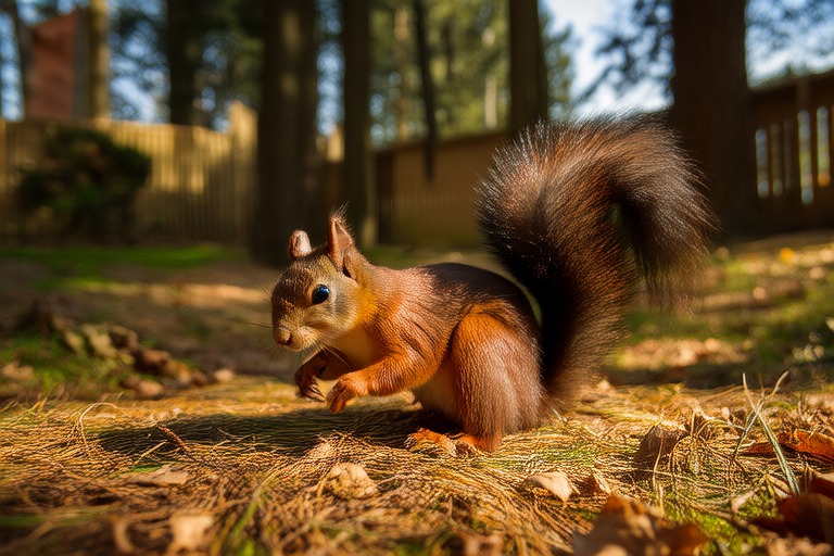 From Backyards to Forests: The Incredible Journey of a Squirrel
