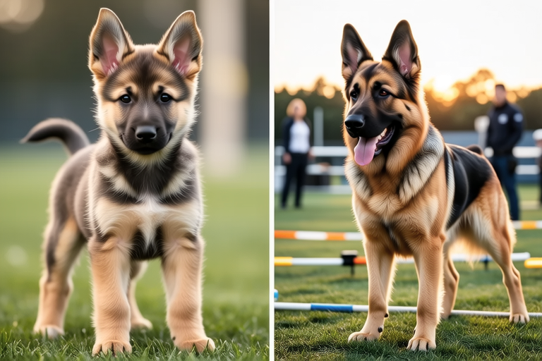 From Puppy to Protector: The Remarkable Journey of a German Shepherd