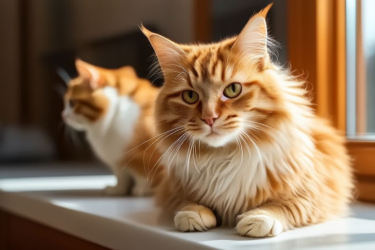 Meet the Fluffy Orange Cats Taking Over Instagram