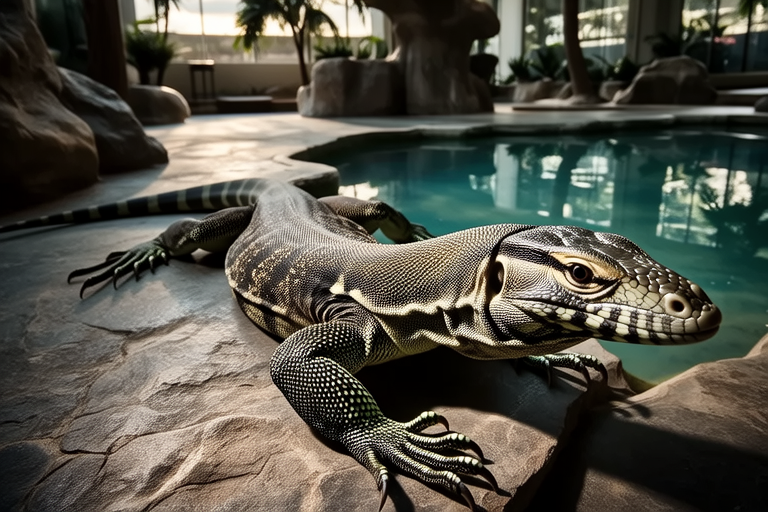 The Ultimate Guide to Living with a Water Monitor: Tips and Tricks