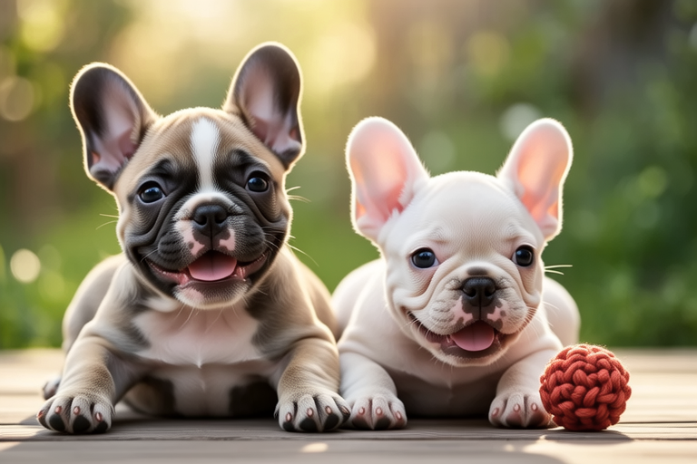 Adorable Frenchie Puppies: A Photo Journey Through Their First Year