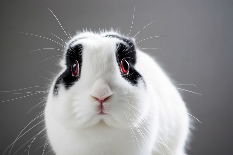 Meet the Rare and Exquisite Hotot Rabbit: A Complete Guide