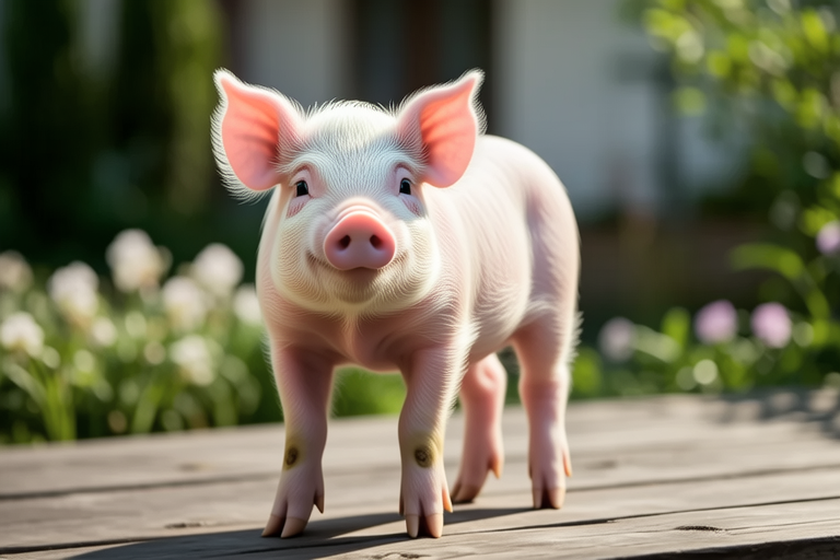 Tiny Tails, Giant Hearts: Life With a Mini Pig Companion