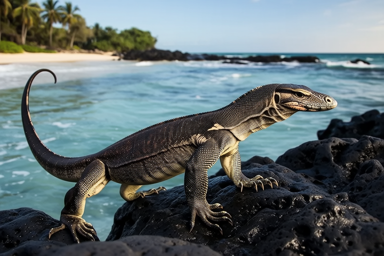 Aquatic Adventures: How Water Monitors Thrive Between Land and Sea