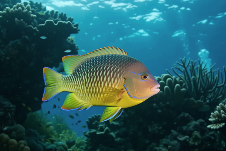The Vibrant Lives of Parrot Fish: Colors and Communication Explained